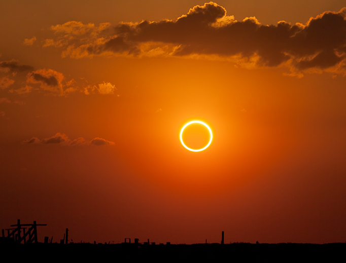 Ring of fire eclipse